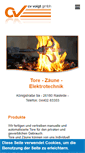Mobile Screenshot of cv-voigt.de